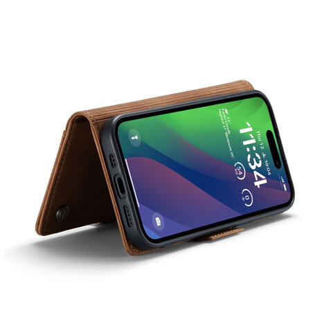 iPhone 15 Sienna Brown - Book Case