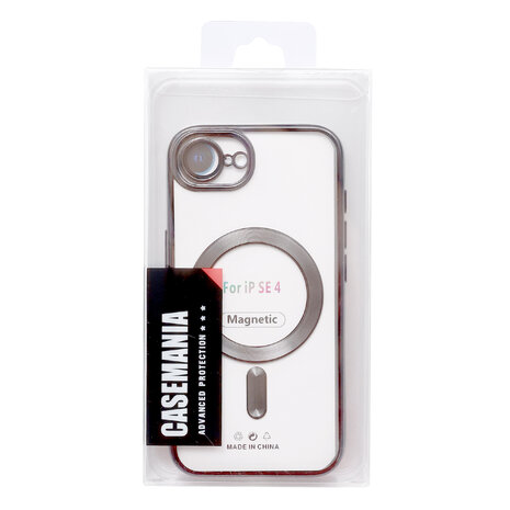 iPhone 16e - Zwart - Siliconen MagSafe Back Cover