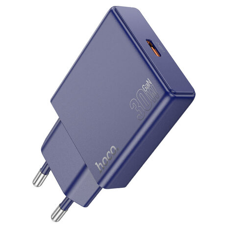 Nintendo Switch - 1m Type C &amp; Stekker (N44) - 30W - Titanium Blue