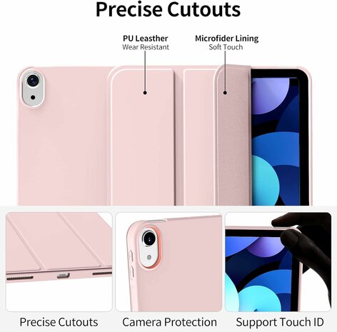 iPad Air 11 - Air 10.9 - Roze - Smart Cover
