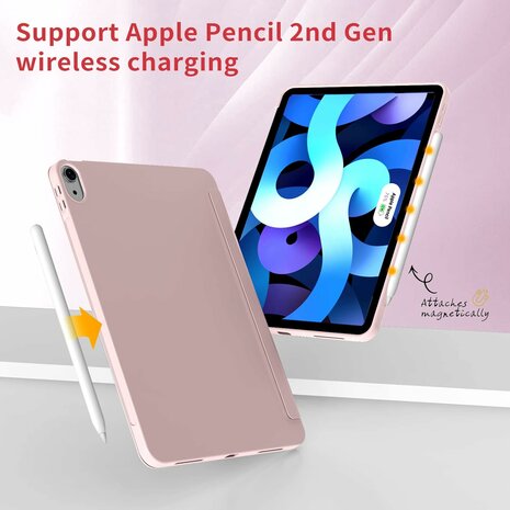 iPad Air 11 - Air 10.9 - Roze - Smart Cover