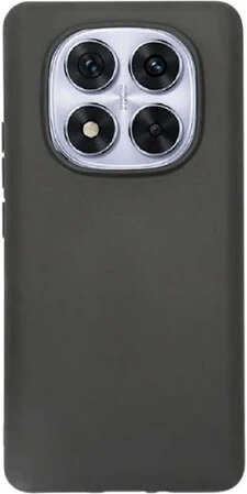 Redmi Note 14 Pro - Siliconen Back Cover - Zwart