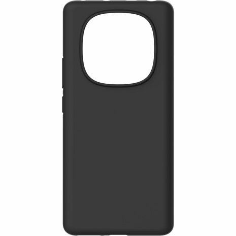 Redmi Note 14 Pro - Siliconen Back Cover - Zwart