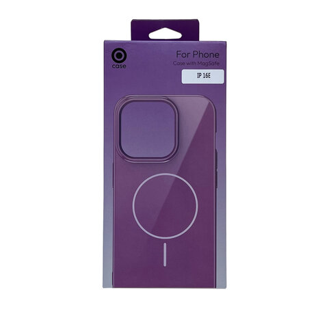 iPhone 16e - Twilight Lavender - Glitter Siliconen MagSafe Back Cover
