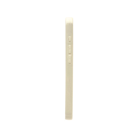 iPhone 16e - Almond Beige - Glitter Siliconen MagSafe Back Cover