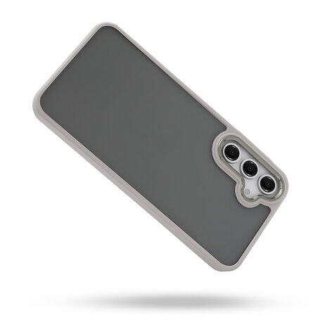 Samsung A56 - Frame Back Cover - Grijs