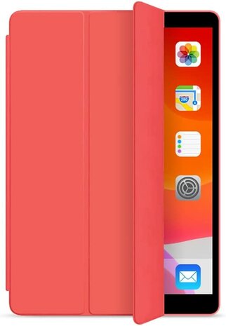 iPad 2025 &amp; 2022 (11/10 Gen) - Rood - Smart Cover &amp; Glas