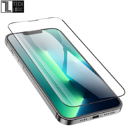 iPhone 13 Screenprotector met applicator - Volledig Dekkend Glas