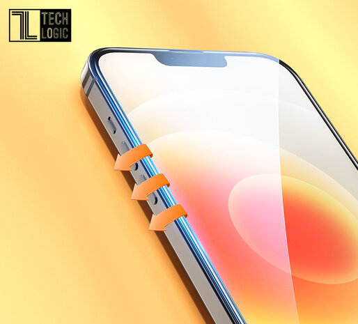 iPhone 13 Screenprotector met applicator - Volledig Dekkend Glas