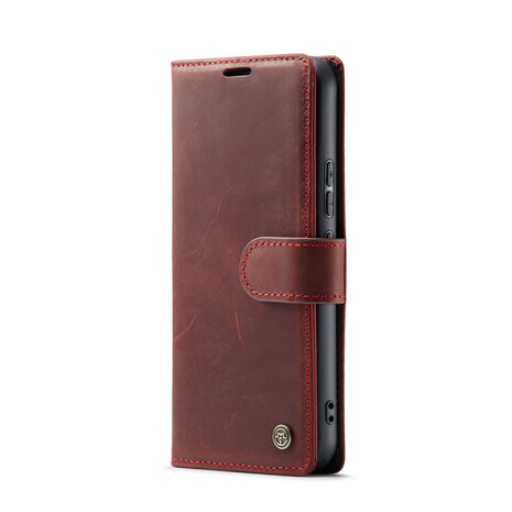 Samsung A54 5G Crimson Red - Lederen Book Case