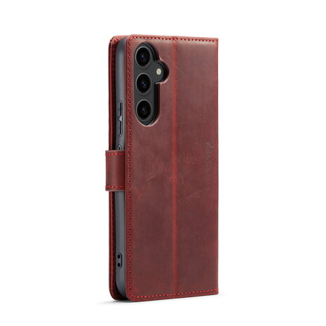 Samsung A54 5G Crimson Red - Lederen Book Case