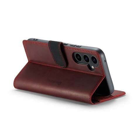 Samsung A54 5G Crimson Red - Lederen Book Case