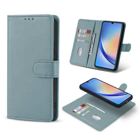 Samsung A15 5G - Blauw - 2 in 1 Book Case