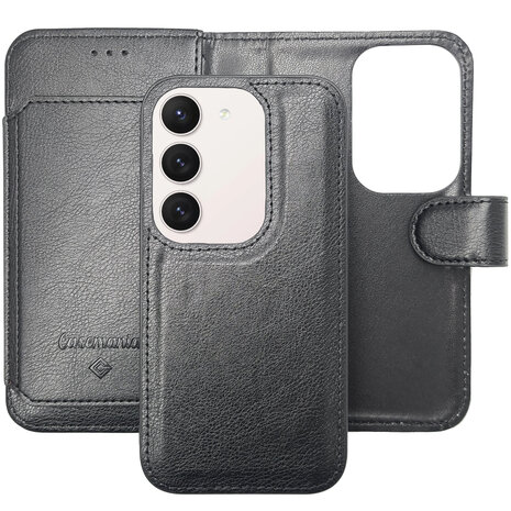 Samsung A15 - Zwart - 2 in 1 HQ Book Case met Extra Vakken