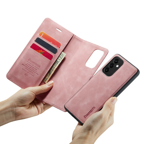 Samsung A15 - Pale Pink - 2 in 1 Book Case