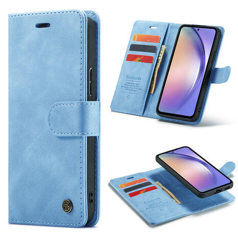 Samsung A15 - Sky Blue - 2 in 1 Book Case