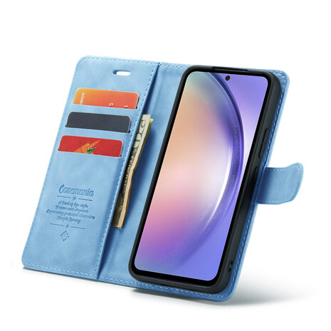 Samsung A15 - Sky Blue - 2 in 1 Book Case