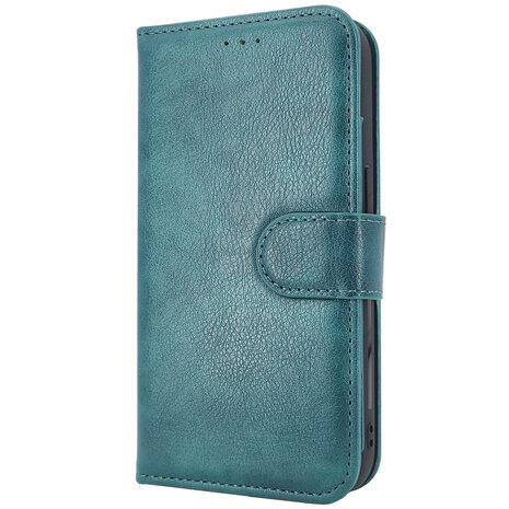 Samsung A15 - Groen - 2 in 1 HQ Book Case met Extra Vakken