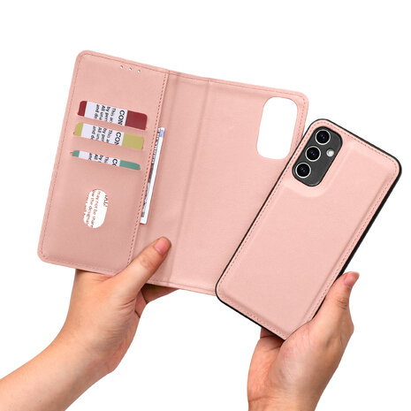 Samsung A15 5G - Roze - 2 in 1 Book Case