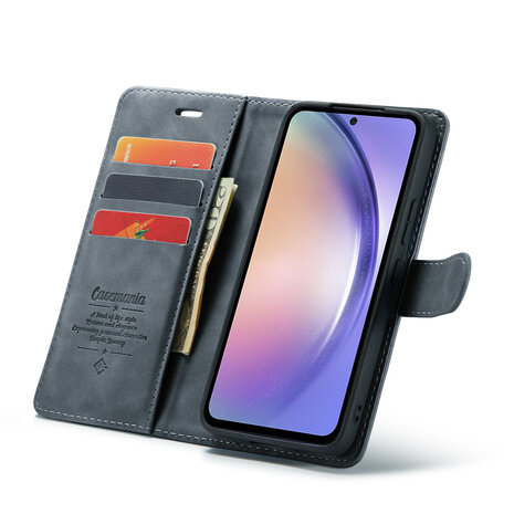 Samsung A15 - Shadow Gray - 2 in 1 Book Case