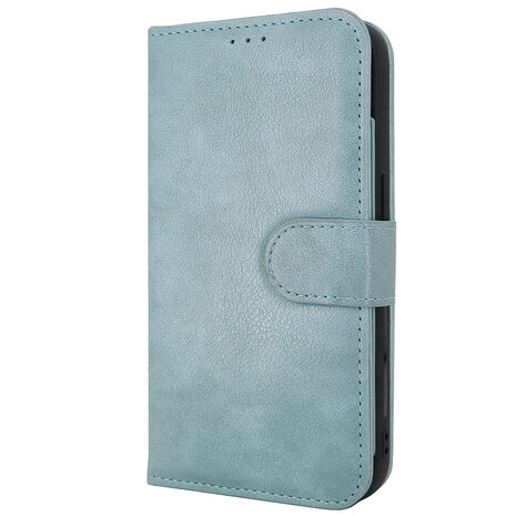 Samsung A15 - Licht Blauw - 2 in 1 HQ Book Case met Extra Vakken