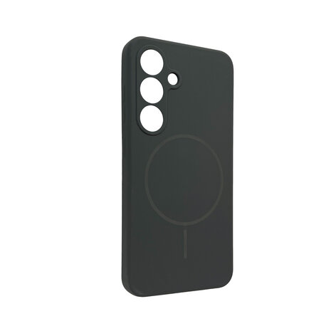 Samsung S25 Plus - Grijs - Zachte MagSafe Liquid Case