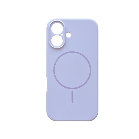 iPhone 16 Plus - Paars - Zachte MagSafe Liquid Case