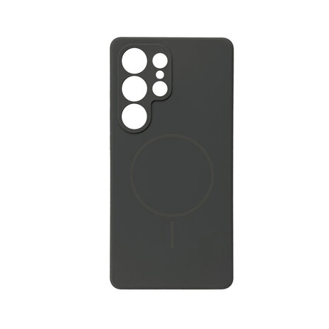 Samsung S25 Ultra - Grijs - Zachte MagSafe Liquid Case