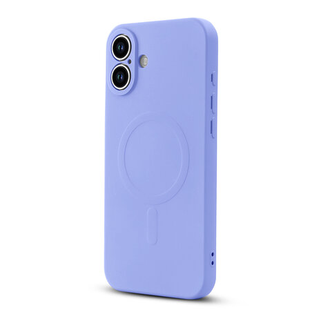 iPhone 16 Plus - Paars - Camera Siliconen MagSafe Back Cover