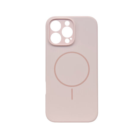 iPhone 16 Pro - Roze - Zachte MagSafe Liquid Case