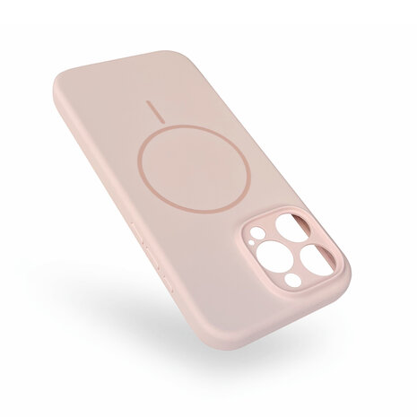 iPhone 16 Pro - Roze - Zachte MagSafe Liquid Case