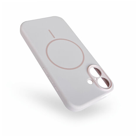 iPhone 16 - Roze - Zachte MagSafe Liquid Case