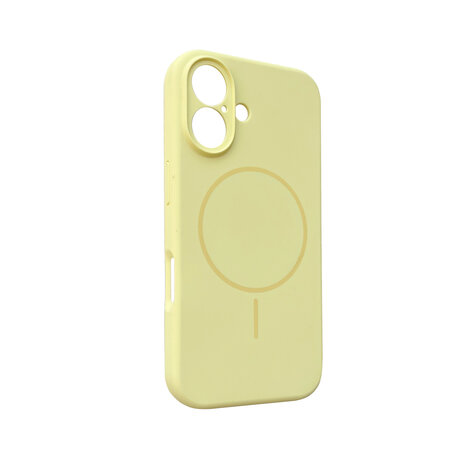 iPhone 16 - Geel - Zachte MagSafe Liquid Case
