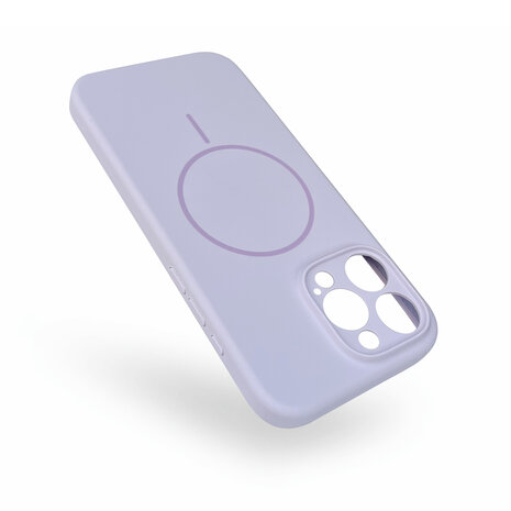 iPhone 16 Pro Max - Paars - Zachte MagSafe Liquid Case