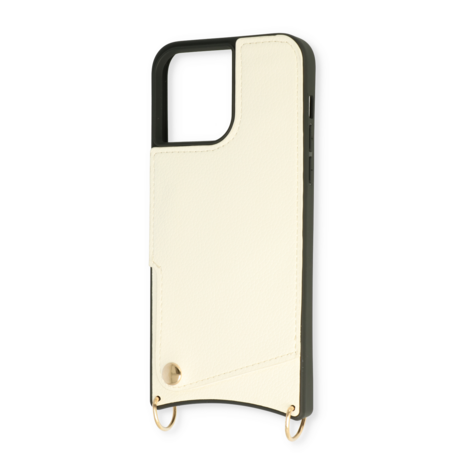 iPhone 11 Pro Max Wit - Back Cover met Bandje