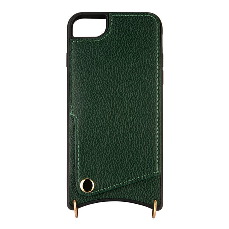 iPhone SE (2022 / 2020) - iPhone 7 &amp; 8 Groen - Back Cover met Bandje