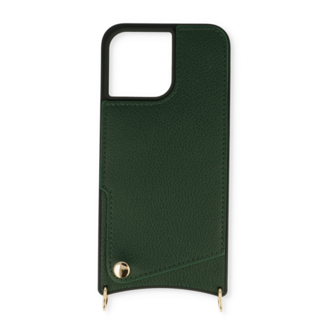 iPhone 11 Pro Max Groen - Back Cover met Bandje