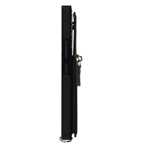 Samsung S24 Zwart - Back Cover met Koord