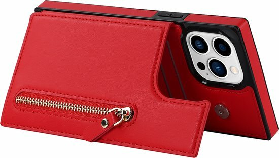 iPhone 14 Pro Rood - Back Cover met Koord