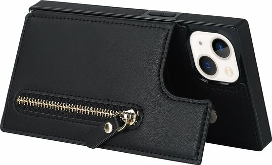 iPhone 11 Zwart - Back Cover met Koord