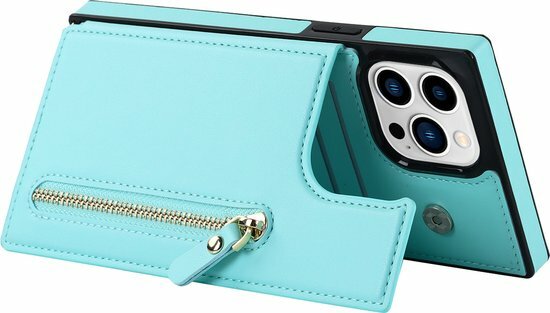 iPhone 14 Pro Max Turquoise - Back Cover met Koord