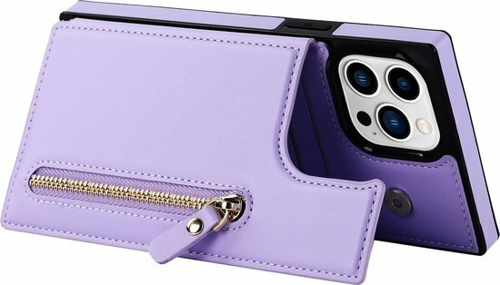iPhone 14 Pro Max Paars - Back Cover met Koord