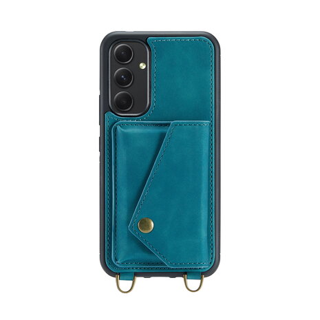 Samsung A14 Emerald Green - Back Cover met Koord