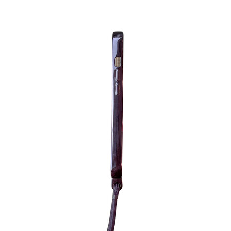 iPhone 12 Pro Paars - Magsafe TPU met Koord