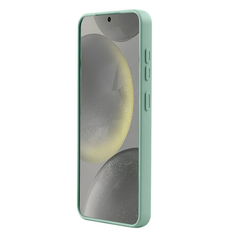 Samsung S25 Plus - Pistachio Groen - Camera Siliconen MagSafe Back Cover
