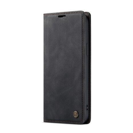 iPhone 16e - Book Case - Charcoal Gray