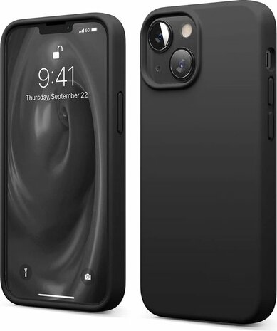 iPhone 13 Mini - TPU Back Cover - Zwart