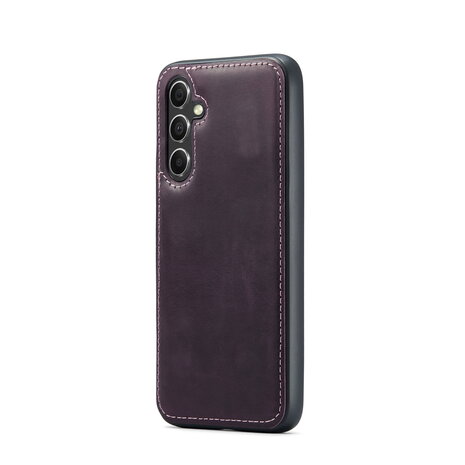 Samsung A54 Deep Purple - 2 in 1 Leather Book Case