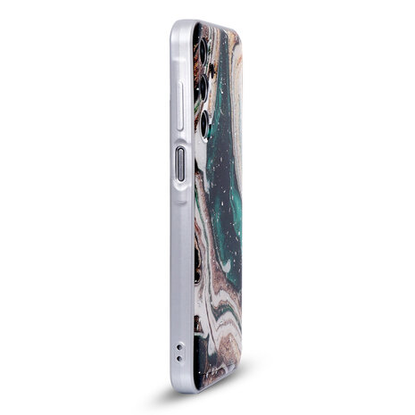 Samsung Galaxy A56 - Groen - Marmer Back Cover