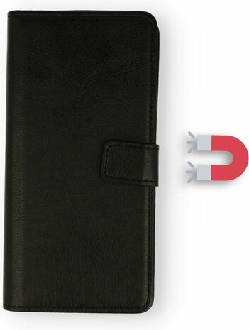 Motorola E7i Power - Book Case - Zwart
